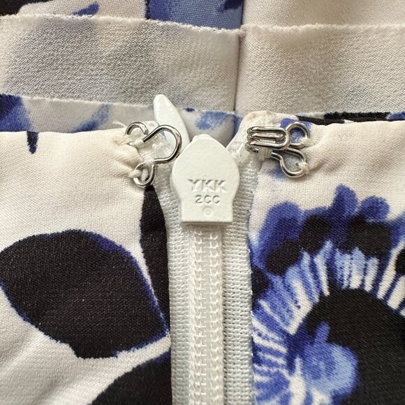 White House Black Market Floral Ruffle Pencil Skirt - Picture 6 of 10